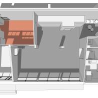 plan du bureau partagé à louer